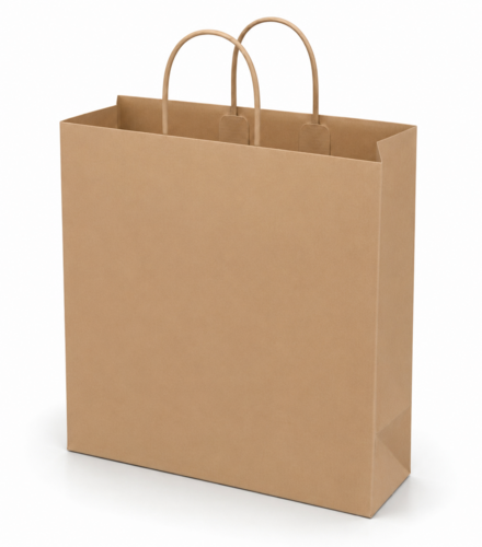 PREMIUM - Brązowy gładki papier