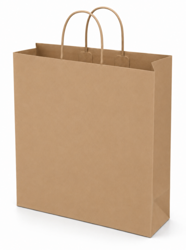 PREMIUM - Brązowy gładki papier