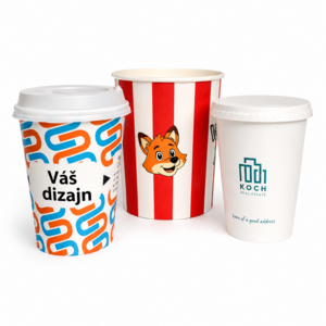 Kubki papierowe z nadrukiem
